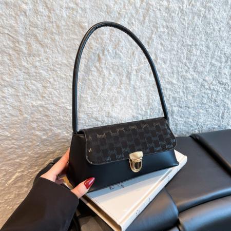 FA47491# 跨境新款韩版个性手提包简约质感腋下包时尚唯美单肩法棍包潮 女包批发包包批发货源