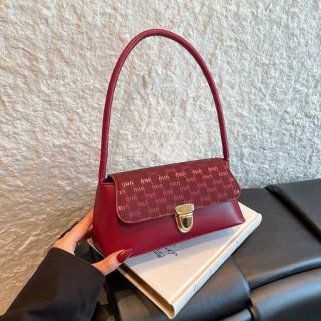 FA47491# 跨境新款韩版个性手提包简约质感腋下包时尚唯美单肩法棍包潮 女包批发包包批发货源