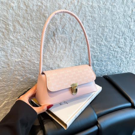 FA47491# 跨境新款韩版个性手提包简约质感腋下包时尚唯美单肩法棍包潮 女包批发包包批发货源