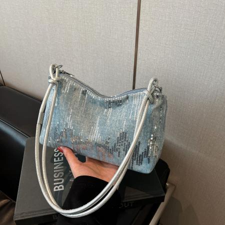 FA47501# 跨境时尚流行腋下包女士精致亮片设计简约潮流洋气通勤单肩包 女包批发包包批发货源