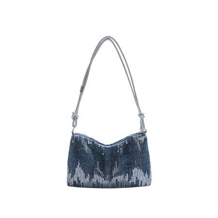 FA47501# 跨境时尚流行腋下包女士精致亮片设计简约潮流洋气通勤单肩包 女包批发包包批发货源