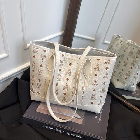 FA47502# 跨境早秋新款托特单肩包女时尚休闲大容量百搭单肩腋下手拎包 女包批发包包批发货源