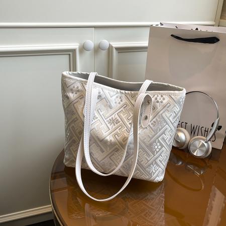 FA47503# 欧美时尚感大容量托特包包女新款休闲单肩手提大学生通勤大包 女包批发包包批发货源