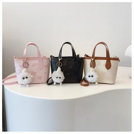 FA47506# 印花单肩包女潮时尚洋气新款大容量气质斜挎手提水桶包包女 女包批发包包批发货源