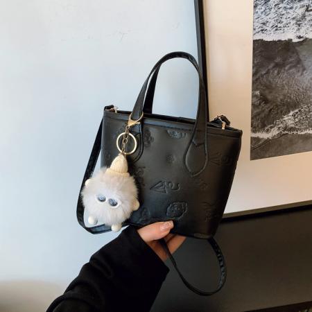 FA47506# 印花单肩包女潮时尚洋气新款大容量气质斜挎手提水桶包包女 女包批发包包批发货源