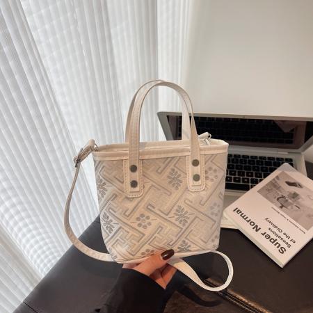 FA47508# 休闲个性潮流女士单肩斜挎包秋季新款洋气质感简约时尚水桶包 女包批发包包批发货源