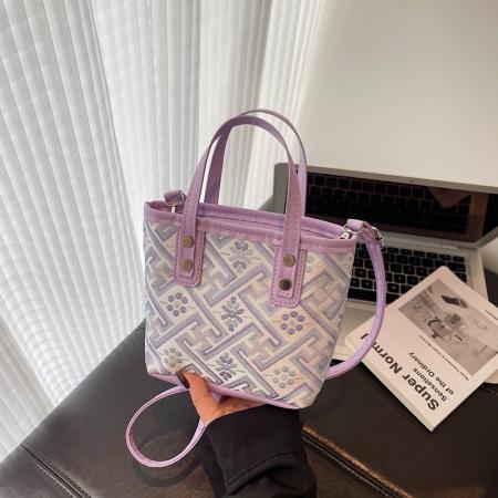 FA47508# 休闲个性潮流女士单肩斜挎包秋季新款洋气质感简约时尚水桶包 女包批发包包批发货源