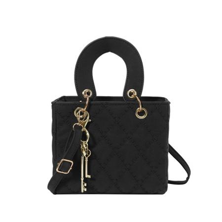 FA47510# 新款潮菱格绣线单肩包女质感女士手提斜挎休闲洋气小方包 女包批发包包批发货源