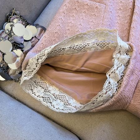 秋冬A版短裤蕾丝边修身显瘦百搭裤子  服裝批發女裝批發服飾貨源