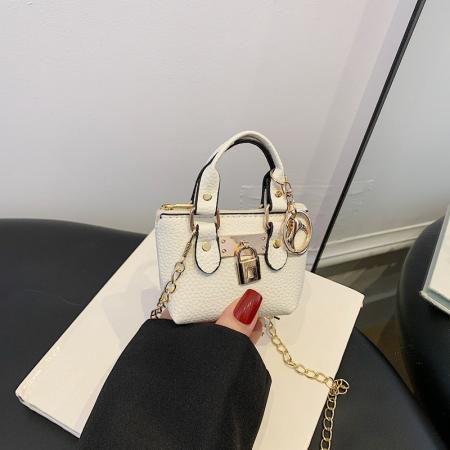 TJ2041# 迷你小方包包女2025年新款潮流百搭单肩斜跨包小众轻奢手提包包