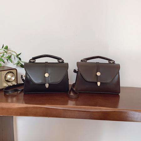 TJ2054# 今年流行手提包2025新款潮高级感手提包春秋美拉德单肩斜挎包女包