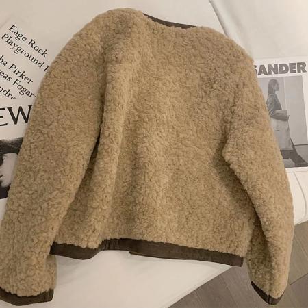 FA47834# 赫本风气质高级感黑色收腰连衣裙高端精致圆领灯笼袖短裙子秋 服裝批發女裝批發服飾貨源