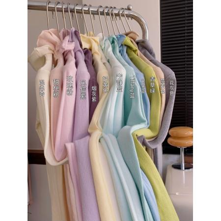 FA47900# 高领打底衫女秋冬修身洋气长袖t恤内搭多色针织上衣 服裝批發女裝批發服飾貨源