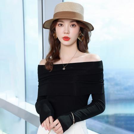 FA47906# 百搭OL正装打底衫纯色长袖上衣修身西装内搭吊带背心 服裝批發女裝批發服飾貨源