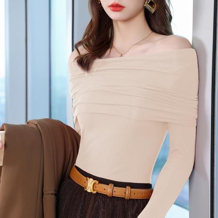 FA47906# 百搭OL正装打底衫纯色长袖上衣修身西装内搭吊带背心 服裝批發女裝批發服飾貨源