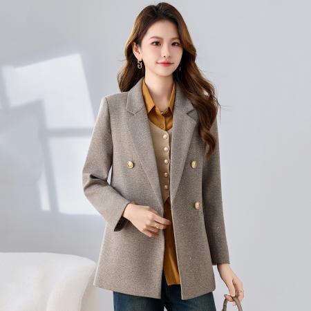 FA47908# 设计感气质职业女装西服外套秋季新款修身显瘦OL通勤百搭西装 服裝批發女裝批發服飾貨源