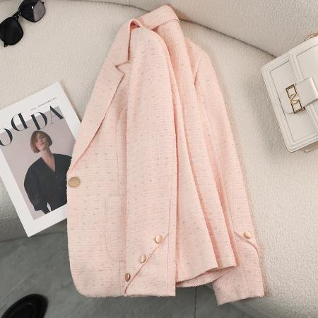 FA47914# 高级感时尚小西装外套女秋季女神范小众韩版洋气小外套女 服裝批發女裝批發服飾貨源