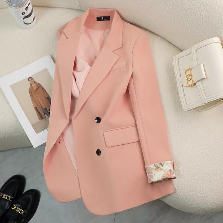FA47915# 高级感时尚短款小西装外套女秋季女神范小众韩版洋气套装 服裝批發女裝批發服飾貨源