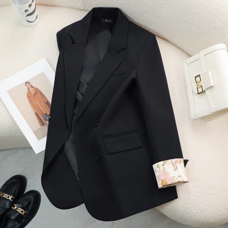 FA47915# 高级感时尚短款小西装外套女秋季女神范小众韩版洋气套装 服裝批發女裝批發服飾貨源