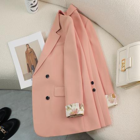 FA47915# 高级感时尚短款小西装外套女秋季女神范小众韩版洋气套装 服裝批發女裝批發服飾貨源