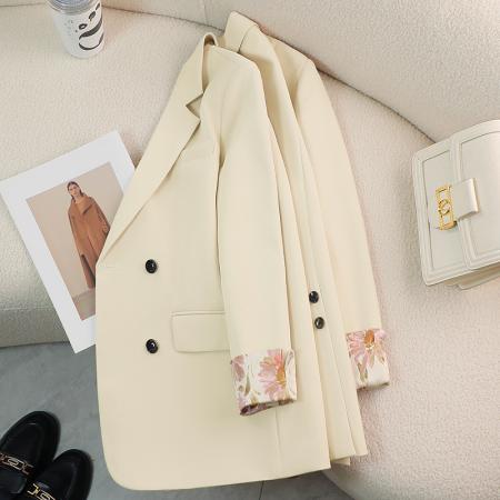 FA47915# 高级感时尚短款小西装外套女秋季女神范小众韩版洋气套装 服裝批發女裝批發服飾貨源