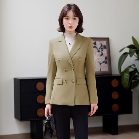 FA47917# 设计感气质职业女装西服外套秋季新款修身显瘦OL通勤百搭西装 服裝批發女裝批發服飾貨源