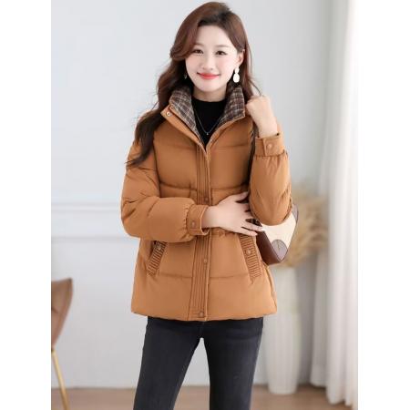 FA48071# 新款羽绒棉衣时尚洋气棉服女装棉袄立领保暖外套 服裝批發女裝批發服飾貨源