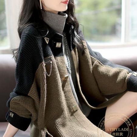 FA48156# 毛衣外套开衫女秋冬年新款欧货 服裝批發女裝批發服飾貨源