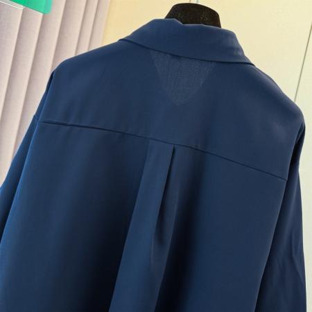 FA48196# 跨境专供法式甜美时尚刺绣衬衫新款设计感小众减龄短款上衣女 服裝批發女裝批發服飾貨源