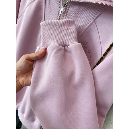 FA48245# 华棉复合春秋薄款刺绣花拉链长袖上衣大码女装200斤 服裝批發女裝批發服飾貨源