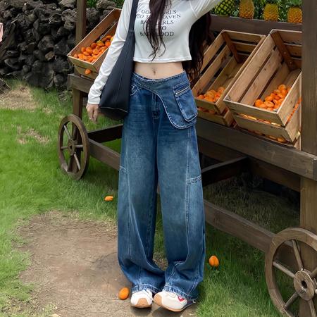 FA48262# 加绒腰封叠穿...