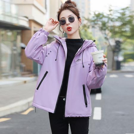 FA48323# 冬季新款棉服宽松加绒加厚百搭小个子短款棉衣外套女 服裝批發女裝批發服飾貨源