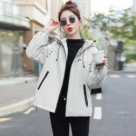 FA48323# 冬季新款棉服宽松加绒加厚百搭小个子短款棉衣外套女 服裝批發女裝批發服飾貨源