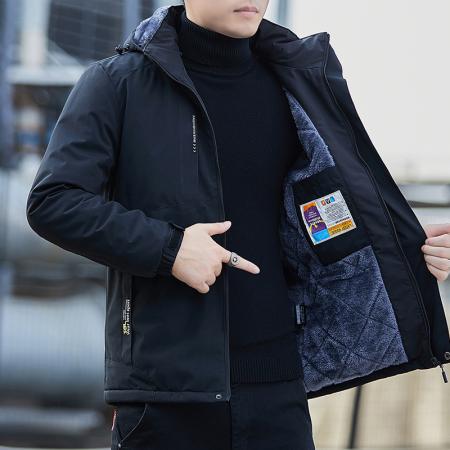 FA48614# 冲锋衣户外冬季外套男加绒加厚棉衣防风保暖防水防寒服大码登山服 男装批发