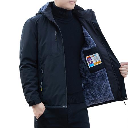 FA48614# 冲锋衣户外冬季外套男加绒加厚棉衣防风保暖防水防寒服大码登山服 男装批发