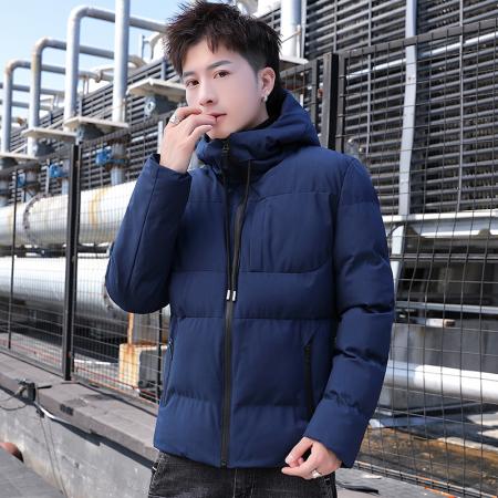 FA48640# 棉衣男短款冬季潮流新款棉服韩版连帽加厚保暖棉袄外套男 男装批发