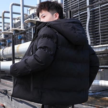 FA48640# 棉衣男短款冬季潮流新款棉服韩版连帽加厚保暖棉袄外套男 男装批发