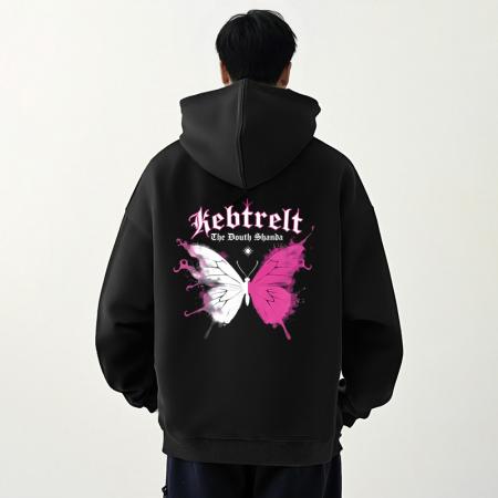 FA48648# 青创优品美式高街秋冬新款卫衣男女宽松潮流大码外套上衣 男装批发