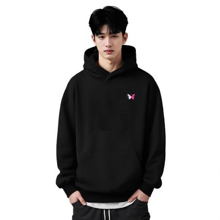 FA48648# 青创优品美式高街秋冬新款卫衣男女宽松潮流大码外套上衣 男装批发