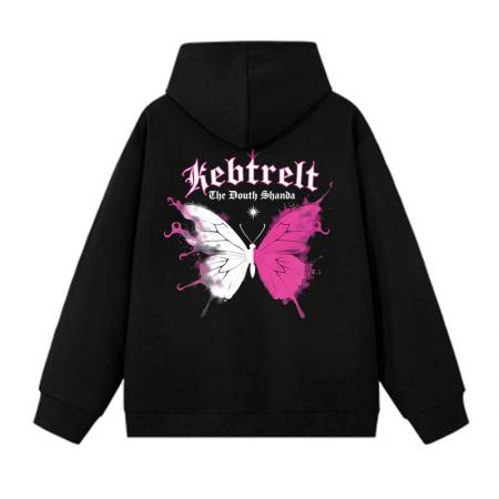 FA48648# 青创优品美式高街秋冬新款卫衣男女宽松潮流大码外套上衣 男装批发