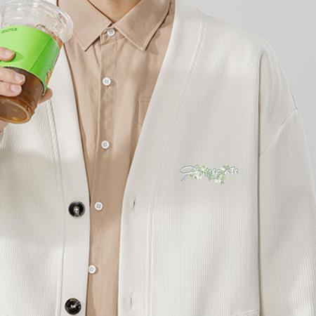 FA48651# 青创优品开衫卫衣男士春秋季新款ins潮流大码上衣宽松衣服外套 男装批发