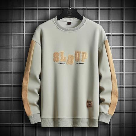 秋冬大码潮流印花设计卫衣男百搭上衣 男装批发