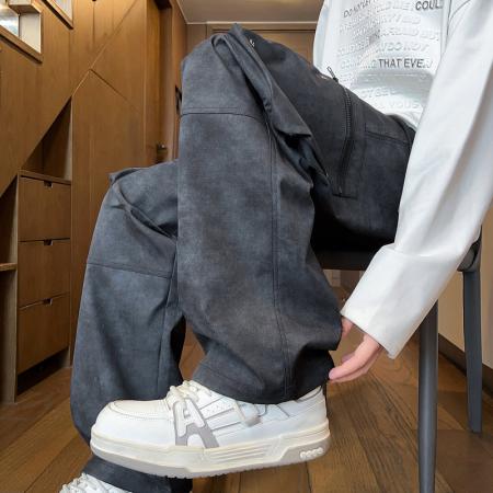 重磅大码时尚百搭美式休闲工装裤 男装批发