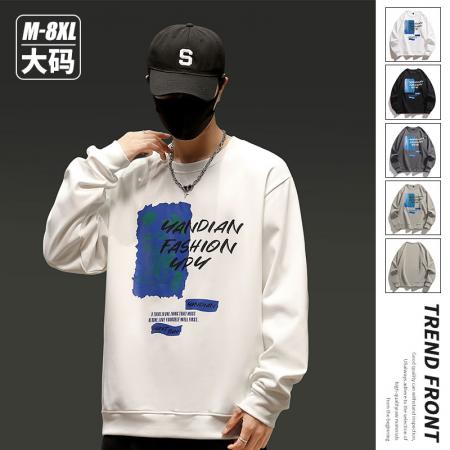 秋冬潮流时尚日系卫衣男宽松百搭休闲 男装批发