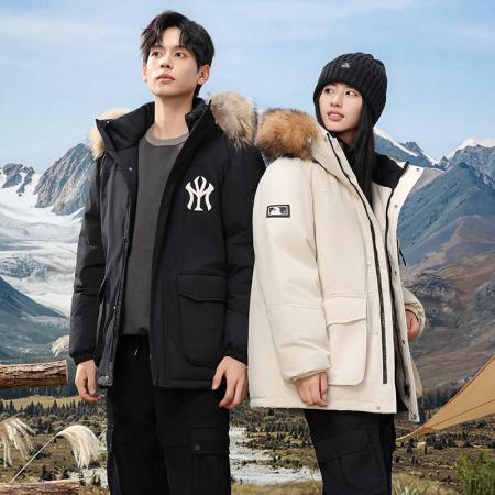 冬季新款情侣 石墨烯 羽绒服 工装外套 保暖防风上衣潮牌时尚休闲潮流连帽男宽松 外套  男装批发