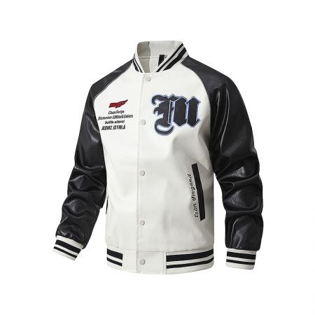 夹克抖音爆款 皮衣 时尚潮流百搭 机车服 学生外套男 男装批发