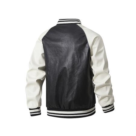 夹克抖音爆款 皮衣 时尚潮流百搭 机车服 学生外套男 男装批发