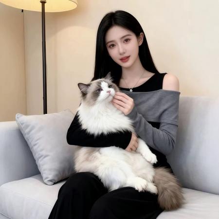 FA48743# 巨好看秋装一整套洋气高端精致又酷又飒黑色露肩长袖T恤套装裤女 服裝批發女裝批發服飾貨源