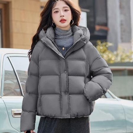 FA48771# 泡芙龟背短款羽绒服女冬季新款棉服气质面包服外套现款 服裝批發女裝批發服飾貨源