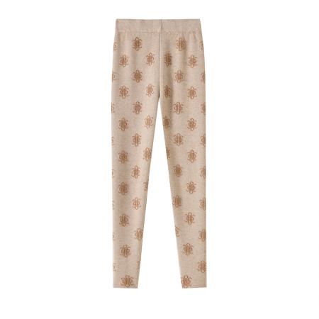 FA48794# 秋冬外穿羊绒糯米针织打底裤女加绒棉裤子水貂绒加厚小脚秋裤 服裝批發女裝批發服飾貨源